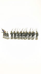 Mignot French Infantry Marching 1860s