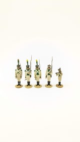 Meteyer French In White & Green With Flute