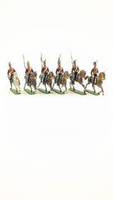 NORIS Mounted German Lancers  58mm