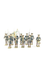 Mignot French Musketeers Marching