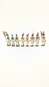 Mignot French Regiments Marching