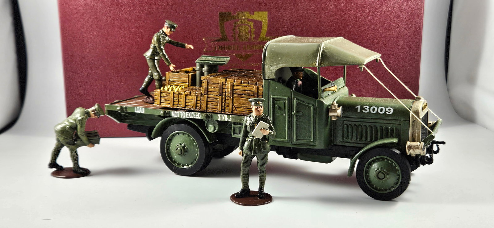 The Model Armoury WW1 Leyland Flatbed & Crew (1 of 3)