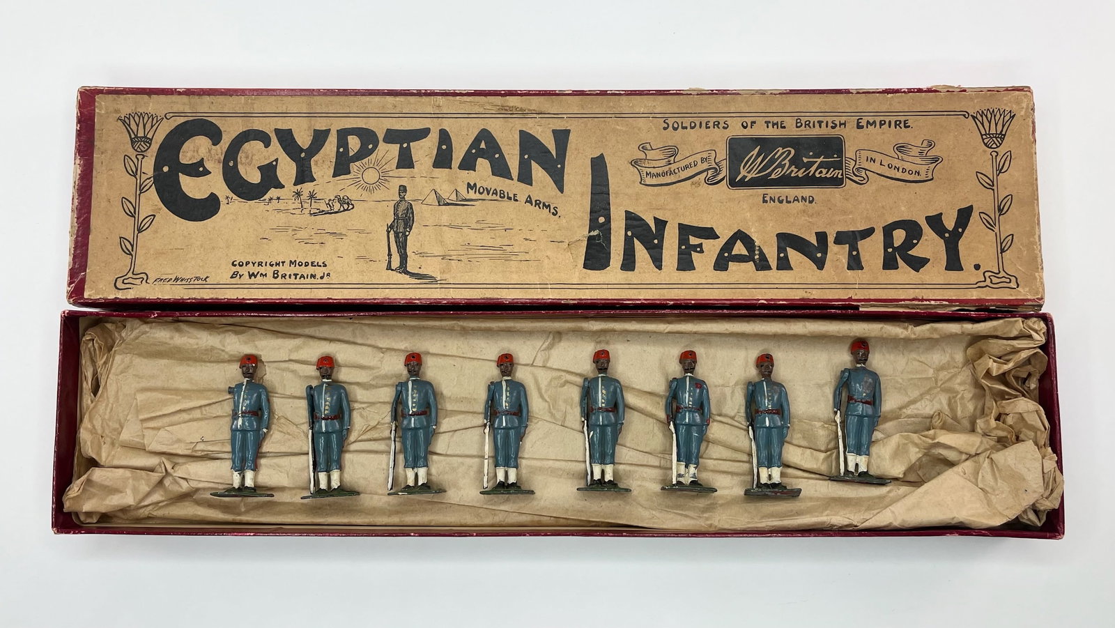Britains Set #117 Egyptian Infantry (1 of 1)