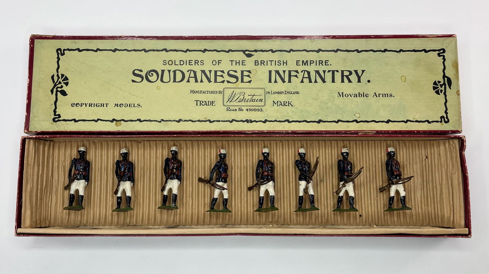 Britains Set #116 Soudanese Infantry (1 of 1)