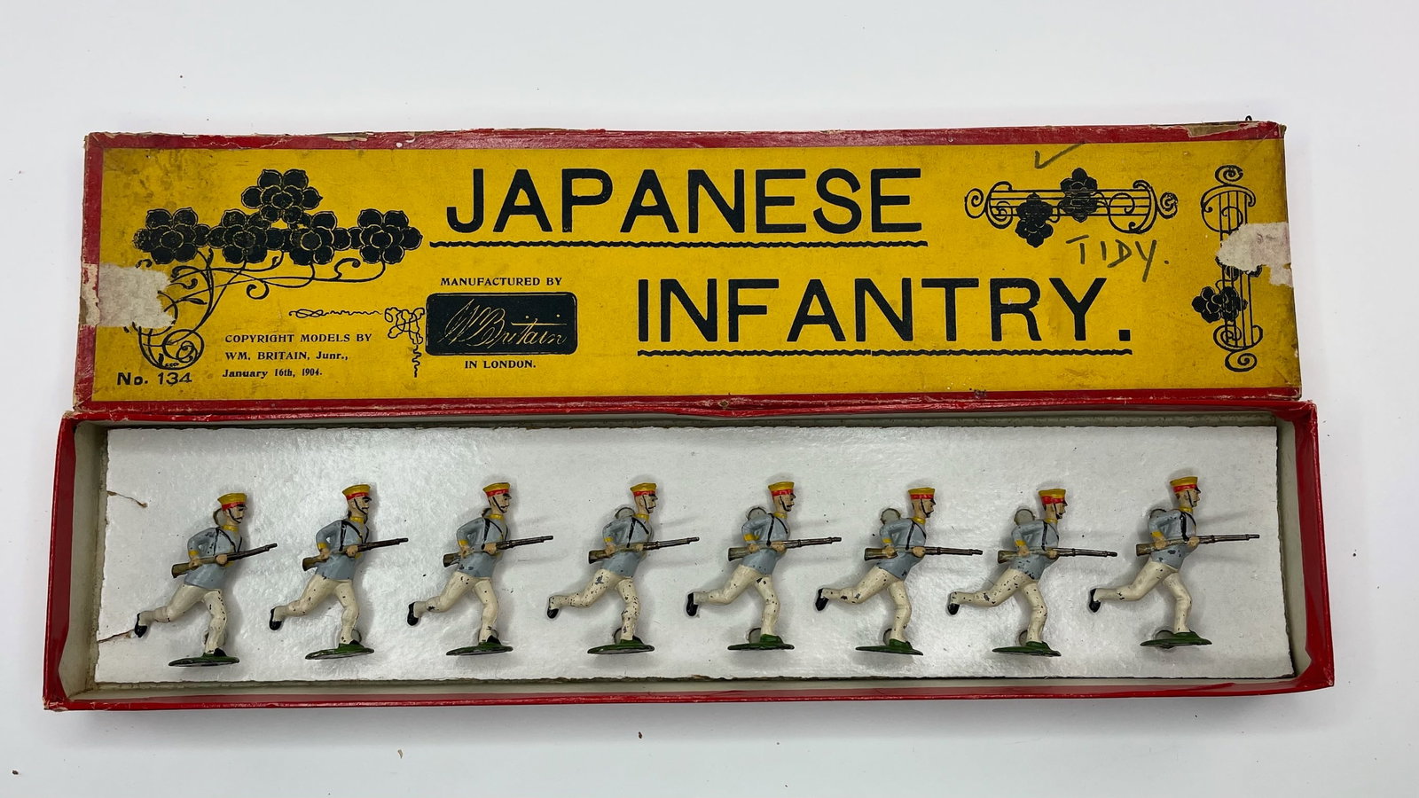 Britains Set #134 Japanese Infantry (1 of 1)