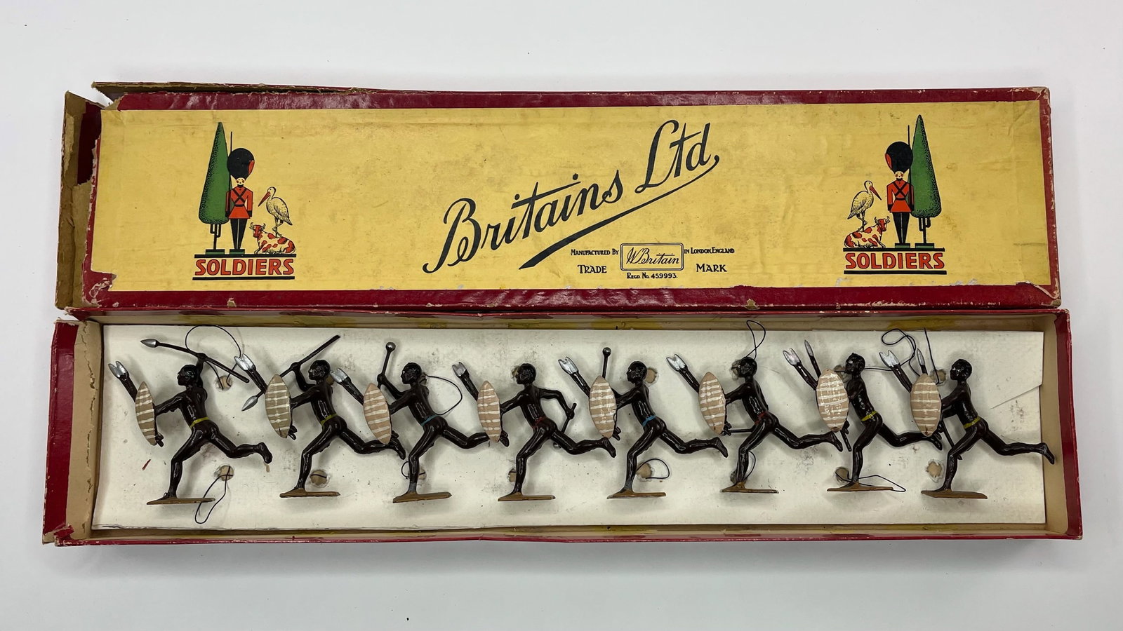 Britains Set #147 African Warriors Zulus (1 of 1)