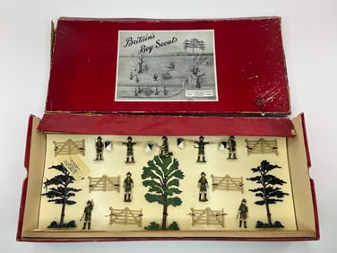Britains Set #181 Boy Scout Display