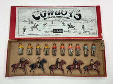Britains Set #209 Cowboys