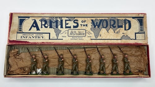 Britains Set #1389 Belgian Infantry