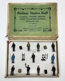 Britains Set #1256 Railway Station Staff