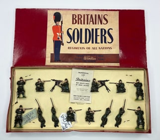 Britains Set #1383 Belgian Army Infantry