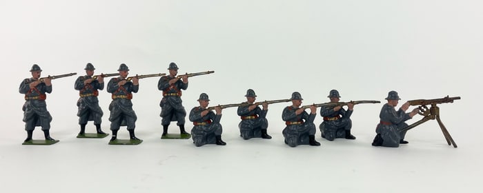 From Britains Set #215 French Infantry Firing
