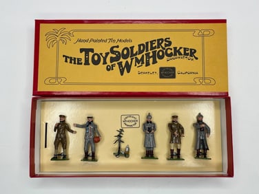 Hocker Set #500 Christmas Greetings 1914