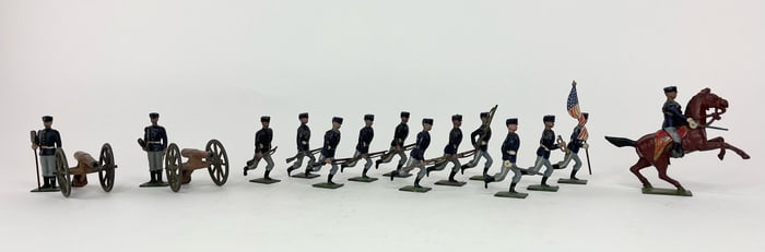Britains Set #149 American Soldier Knockdown Set