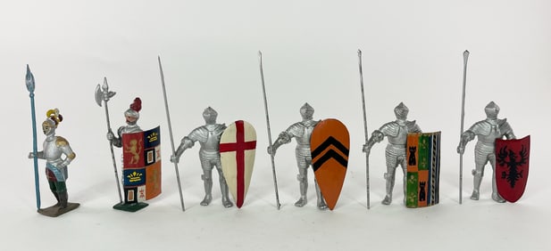 Britains 16th Century Knights with Addition of wel