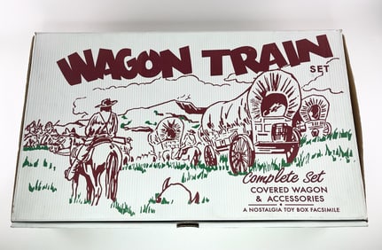 Nostalgia Toy Box Wagon Train Set