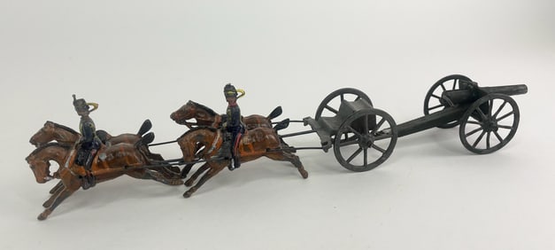 Britains Horse Drawn Cannon