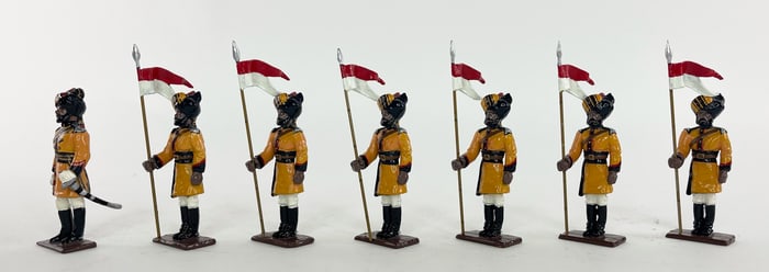 Somerset 1st Bengal Lancers on Foot