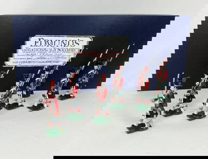 Edmund's Diamond Jubilee: 5th Royal Scots: Diamond Jubilee of Queen Victoria 1837-97. Canada. 6 Pieces. Condition Excellent. Box Excellent.