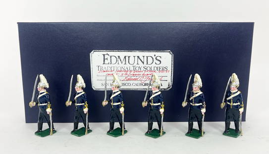 Edmund's Diamond Jubilee: 5th Dragoon Guards: Diamond Jubilee of Queen Victoria 1837-97. Canada. 6 Pieces. Condition Excellent. Box Excellent.