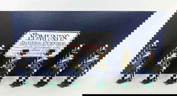Edmund's Diamond Jubilee: King's Canadian Hussars: Diamond Jubilee of Queen Victoria 1837-97. Canada. 6 Pieces. Condition Excellent. Box Excellent.