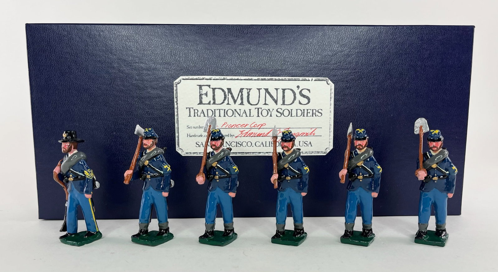 Edmund's U.S. Pioneer Corp: 6 Pieces. Condition Excellent. Box Excellent.