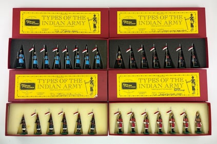 Nickolson Types Of The Indian Army Set Assortment