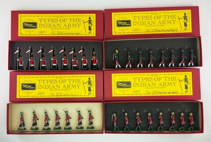 Nickolson Types Of The Indian Army Set Assortment