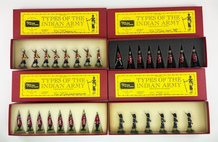 Nickolson Types Of The Indian Army Set Assortment
