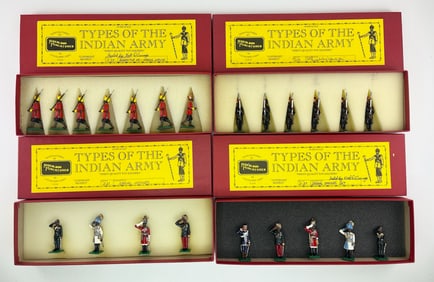 Nickolson Types Of The Indian Army Set Assortment