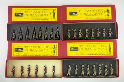 Nickolson Types Of The Indian Army Set Assortment