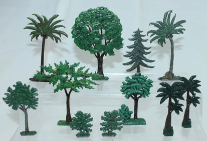 Assortment of Lead Trees and Bushes