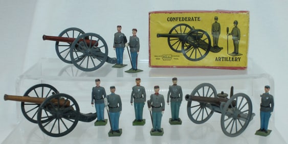 Britains Lot ACW Confederate Artillery