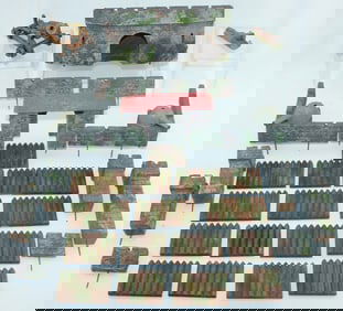 German Made Fortress and Stockade Elements