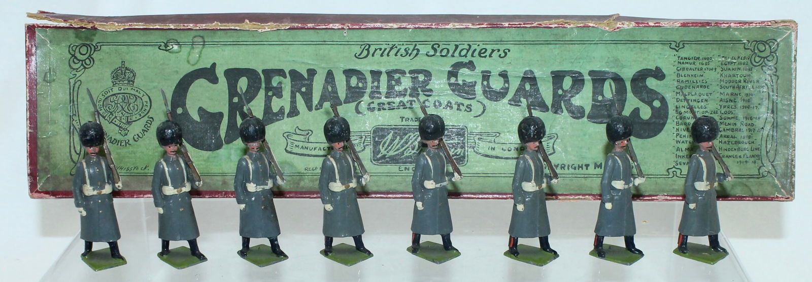 Britains From 312 Grenadier Guards Great Coats (1 of 3)