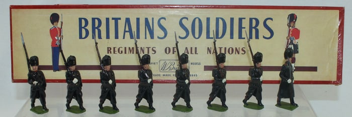 Britains Set 2009 Belgian Grenadiers Greatcoats