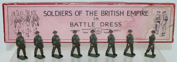 Britains Set 1858 British Infantry Battle Dress