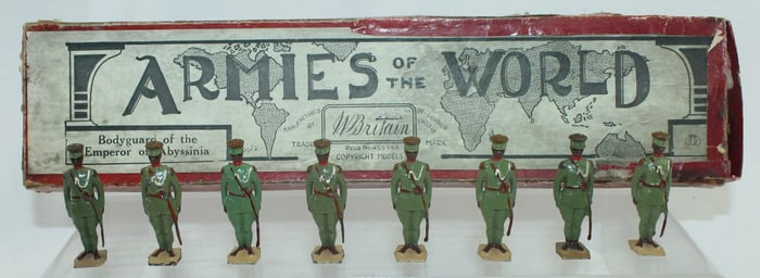 Britains Set 1424 Abyssinian Bodyguards