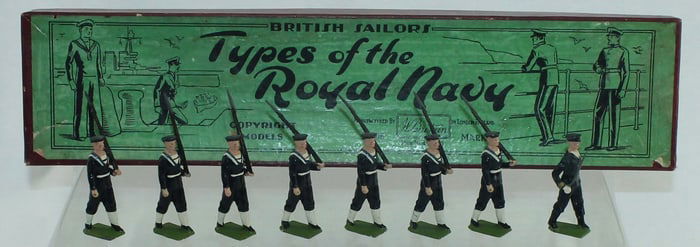 Britains Set 2080 Royal Navy Marching