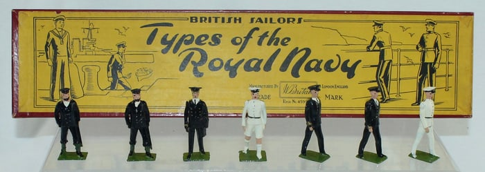 Britains Set 1911 Naval Officers