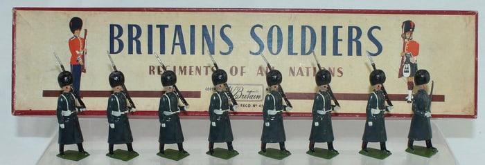 Britains Set 312 Grenadier Guards Great Coats