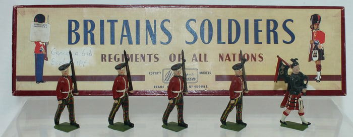 Britains Set 212 Royal Scots with Piper