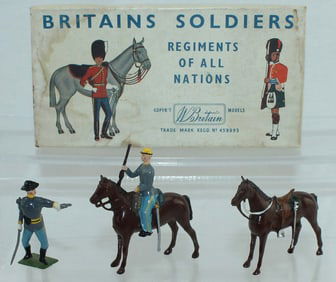 Britains Half Box 2141 ACW Confederate Cavalry
