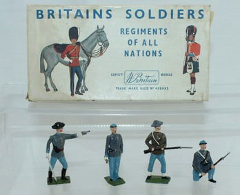 Britains Half Box 2143 ACW Confederate Infantry
