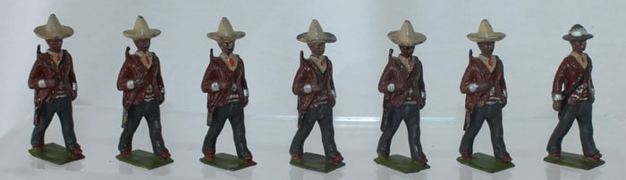 Britains From 186 Mexican Infantry