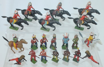 Britains Lot North American Indians