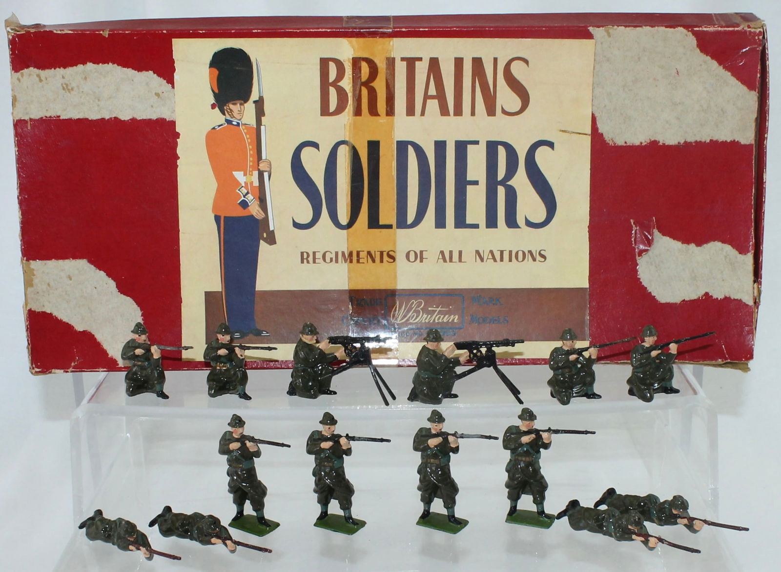 Britains Set 1383 Belgian Infantry Display (1 of 3)