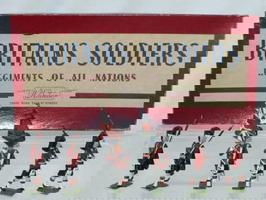 Britains Set 2111 Black Watch Color Party