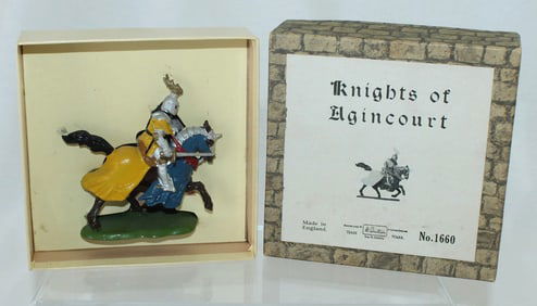 Britains Set 1660 Agincourt Mounted Knight