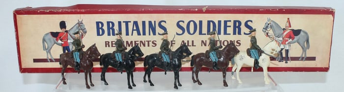 Britains Set 2038 Red Army Cavalry